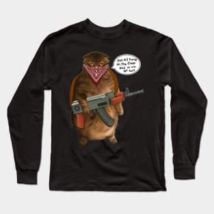 Fat cat robbers Long Sleeve T-Shirt